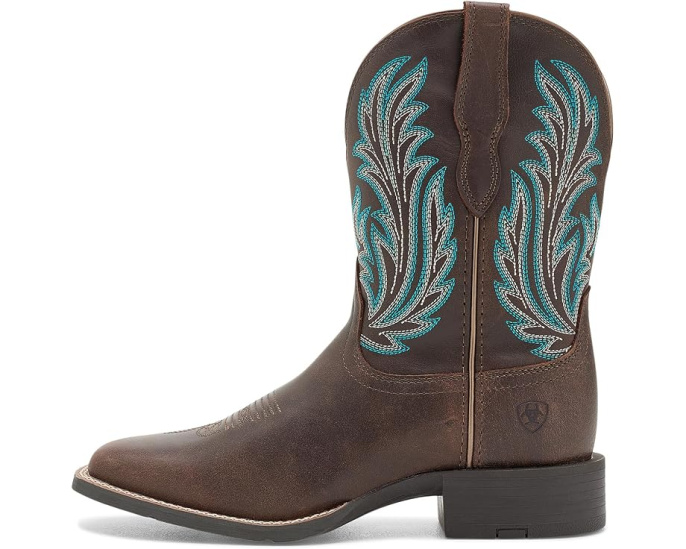 Сапоги Round Up Filly от Ariat с вышивкой