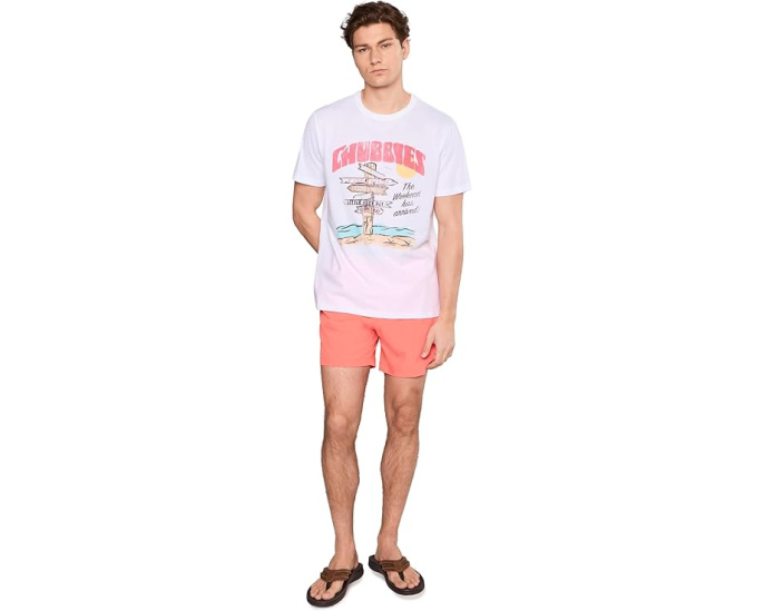 Плавки The Peach Perfects Chubbies 5.5 дюйма с сеткой