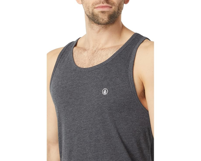 Майка Volcom Solid Heather Tank с хлопком и современным кроем