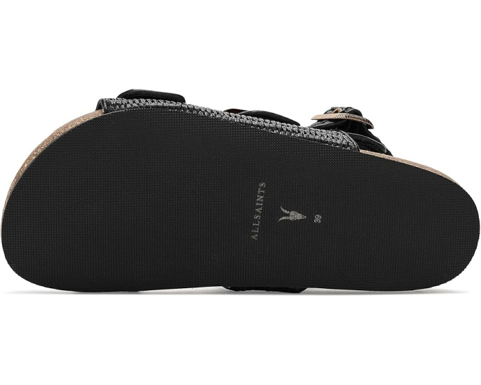 Босоножки Staffa AllSaints из рафии с западными пряжками