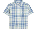 Повседневная клетчатая рубашка Boxy Woven abercrombie kids для детей