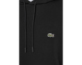 Худи Lacoste из флиса с капюшоном и карманом кенгуру из органического хлопка
