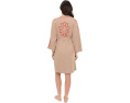 Халат Barefoot Dreams CozyChic Lite с вышитым улыбающимся солнцем