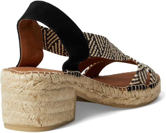 Сандалии-эспадрильи Toni Pons Dalyn на платформе с ремешком на щиколотке
