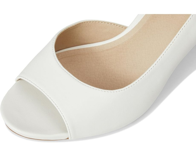 Туфли-лодочки Slingback с открытым носком и платформой