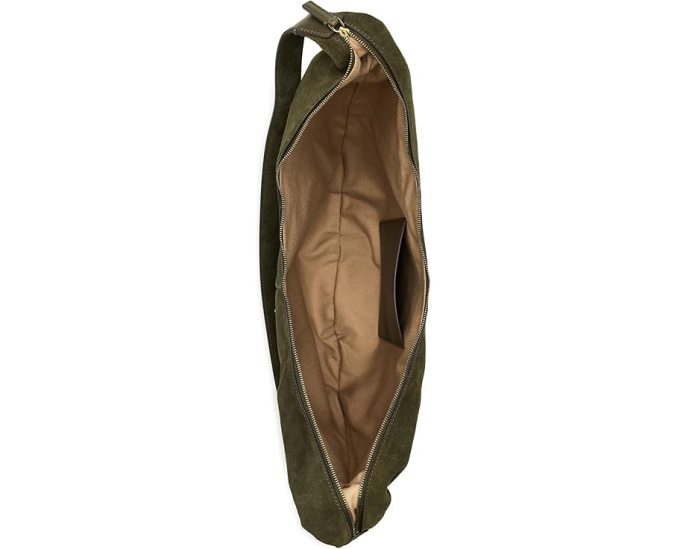 Сумка Essential Curve Shoulder Bag из замши Madewell