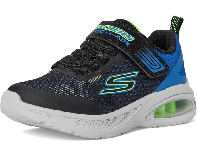 Детские кроссовки SKECHERS KIDS Microspec Max Advance-squad-p с технологией Skech-Air
