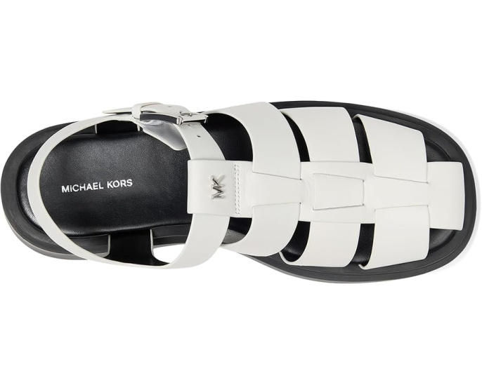 MICHAEL Michael Kors сандалии Indy Fisherman из кожи с регулируемой пряжкой