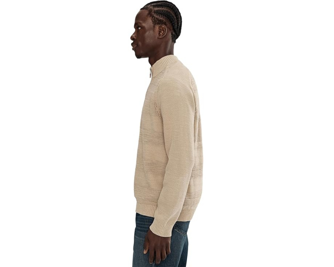 Свитер Tommy Bahama Saltwater Textured Half Zip с воротником стойкой