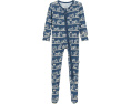 Комбинезон Kickee Pants Print Footie с двухсторонней молнией для младенцев