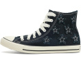 Кеды Converse Chuck Taylor All Star с потертыми звездами высокая посадка