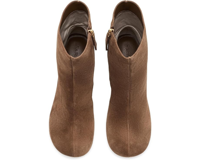Suede Bamboo Bootie