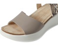 Босоножки ECCO Flowt Wedge Cork на пробковом каблуке с регулируемой лямкой