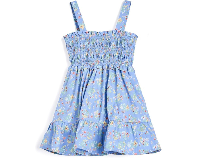 Платье Ditsy Floral Smocked с цветочным принтом для малышей Janie and Jack