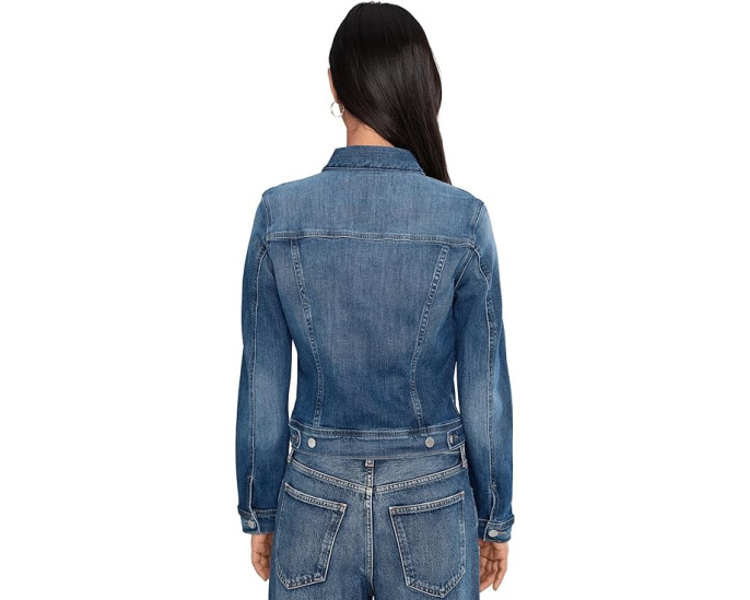 AG Jeans джинсовая куртка Robyn Fitted Denim Jacket приталенная