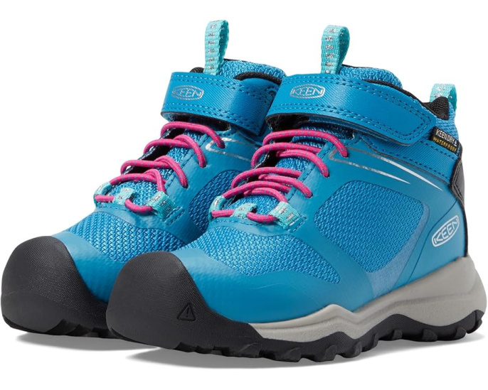 Водонепроницаемые ботинки KEEN Wanduro Mid для малышей с кожаным верхом