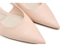 Лодочки A-Amelie Slingback с острым носком и устойчивым каблуком