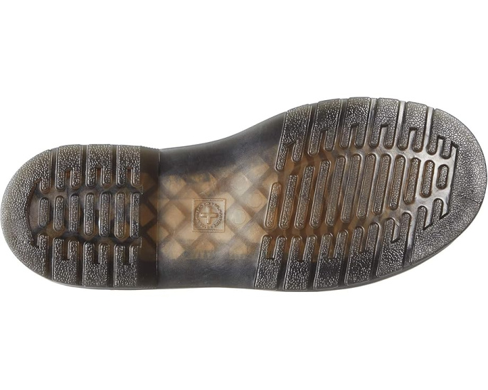 Dr. Martens 2976 Leonore Mono кожаные челси ботинки для детей с подкладкой из шерпы