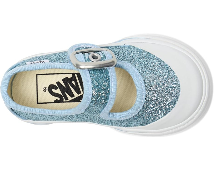 Детские туфли Mary Jane Vans Kids из прочного текстиля с липучкой