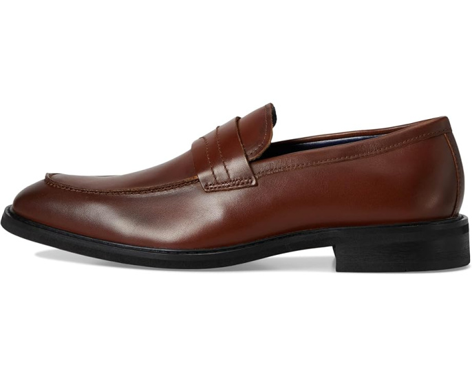 Лоферы Steve Madden Mammoth из кожи с квадратным каблуком