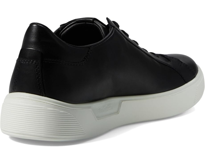 Кроссовки ECCO Street Tray Dress Sneaker черные с технологией FLUIDFORM