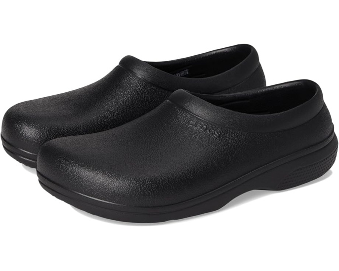 Рабочие мокасины Crocs On The Clock с противоскользящей подошвой
