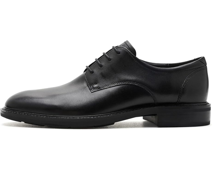Туфли ECCO Prague Derby Plain Toe Oxford кожаные на шнуровке