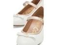 Туфли Sam Edelman Kids Bianca Bowey для детей с бантом белые