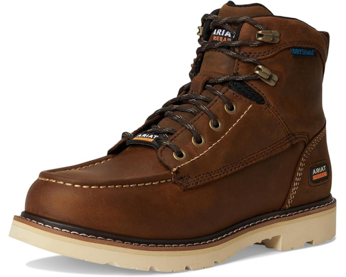 Ariat Work Ботинки Rebar Lift Waterproof непромокаемые рабочие