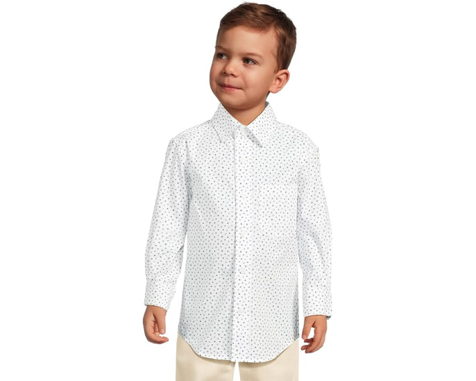 Детская рубашка Appaman Kids Standard с принтом и длинным рукавом
