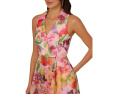 Платье Adrianna Papell Printed High-Low с асимметричным подолом