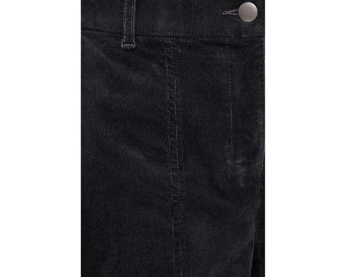 Брюки Eileen Fisher Petite Organic Cotton Stretch Corduroy Ankle Arch черные
