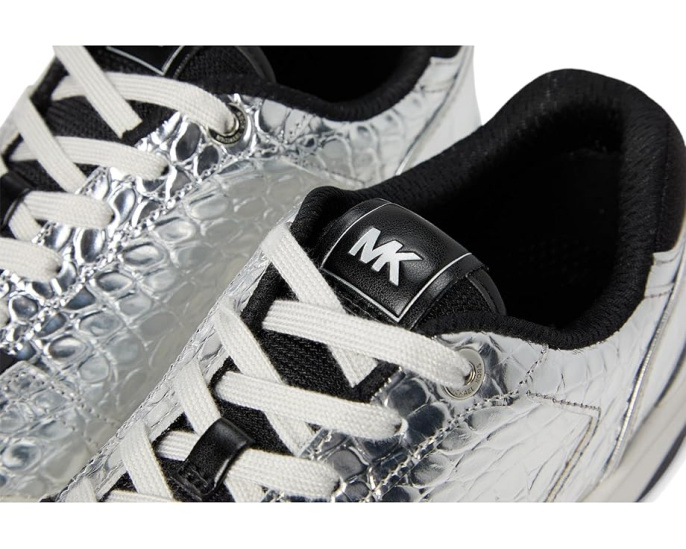 Кроссовки MICHAEL Michael Kors Rebel Lace Up в ретро стиле с хлопковым верхом