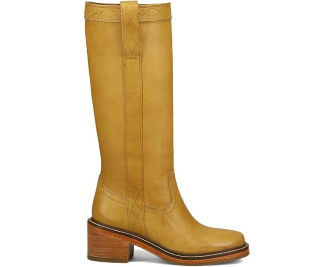 Ботинки Frye Kate Pull-On с декоративной строчкой и каблуком 5 см