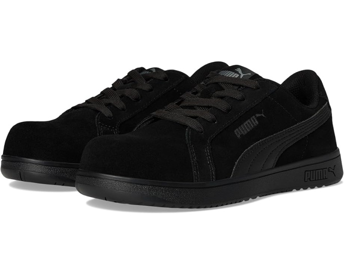 Кроссовки Puma Iconic Suede Low EH с композитным мыском и влагоотводящей подкладкой