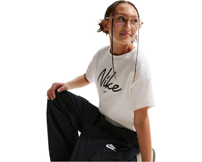 Штаны Nike Sportswear Club Woven Cargo для мальчиков черные