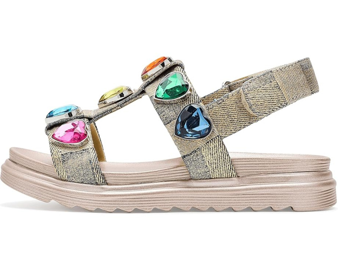 Детские кроссовки Kurt Geiger London Mini Orson Hearts с сердечками
