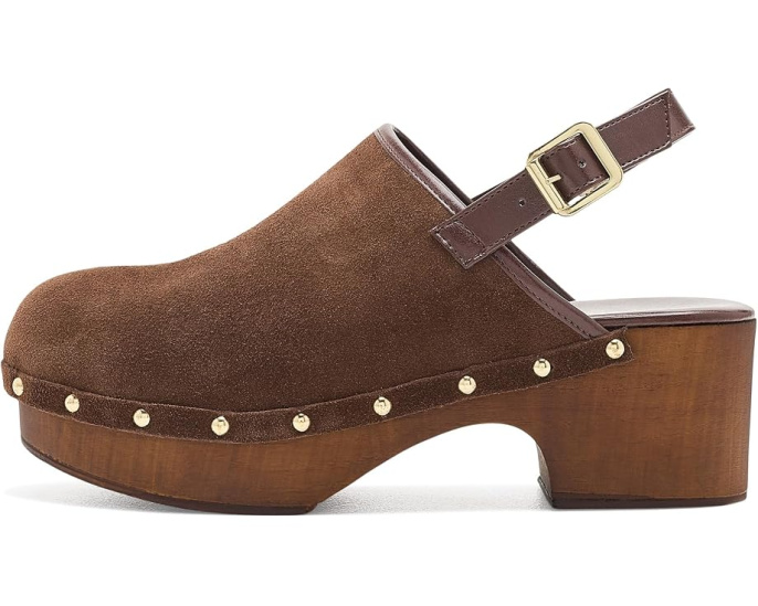Сабо Seychelles High Expectations Suede с шипами и платформой