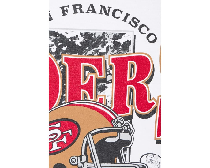 Свитшот San Francisco 49ers Conversion Crew Fleece Junk Food
