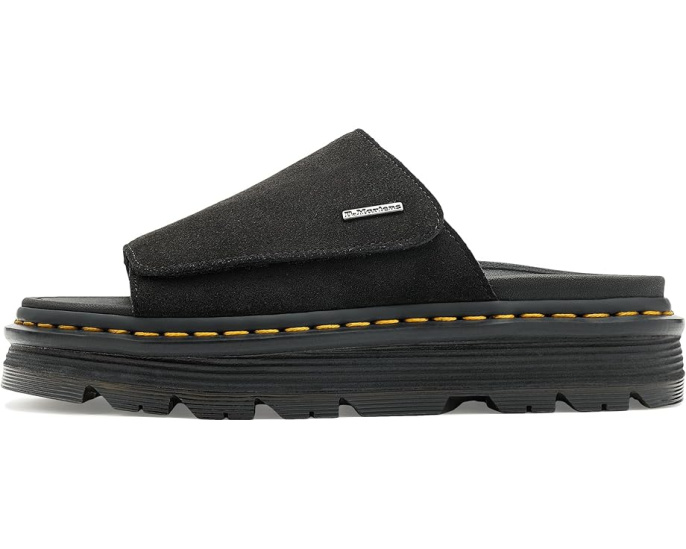 Сланцы Dr. Martens Zebzag из замши EH с липучкой