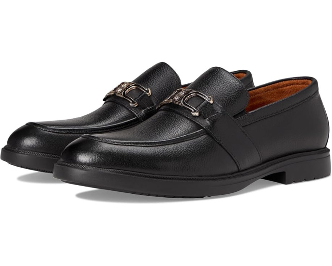 Слипоны Stacy Adams Todridge с мыском moc toe из кожи