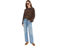 Madewell легкая футболка с длинным рукавом Oversize в полоску