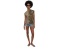 Sofi Waistcoat от AllSaints Camo Leppo Green
