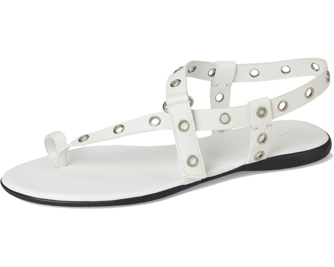 Сандалии Tory Burch Eyelet Toe Ring с кольцом на пальце