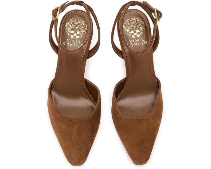 Туфли Galees с острым носком и ремешком на щиколотке Vince Camuto