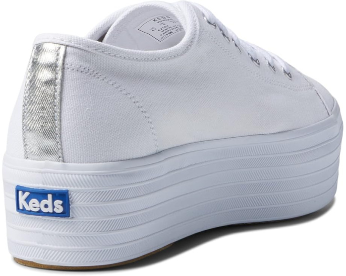 Кроссовки Keds Triple Up Canvas на высокой платформе с мягкой стелькой