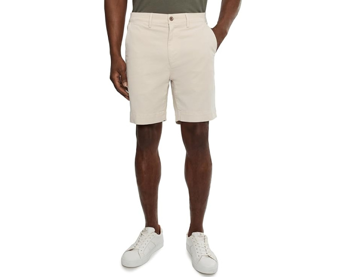 Шорты-брюки Archie Short Straight Trouser AG Jeans темно-синие
