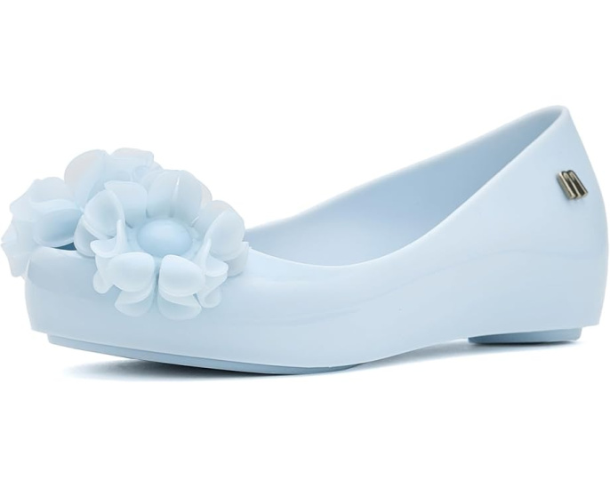 Туфли балетки Mini Melissa Ultragirl Springtime с цветами