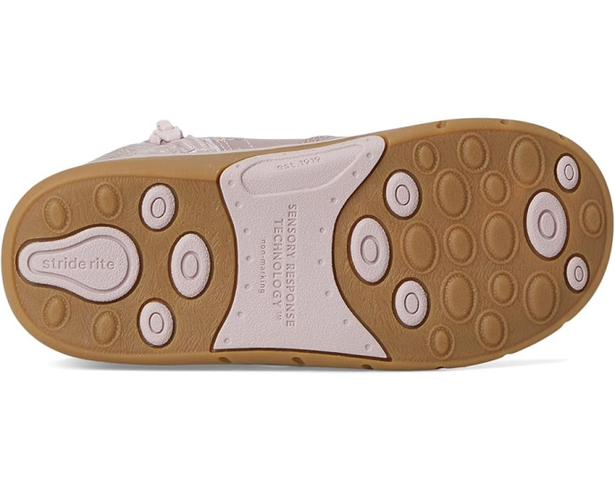 Ботильоны Stride Rite SRT Lena для малышей с кожаной стелькой и застежкой-молнией