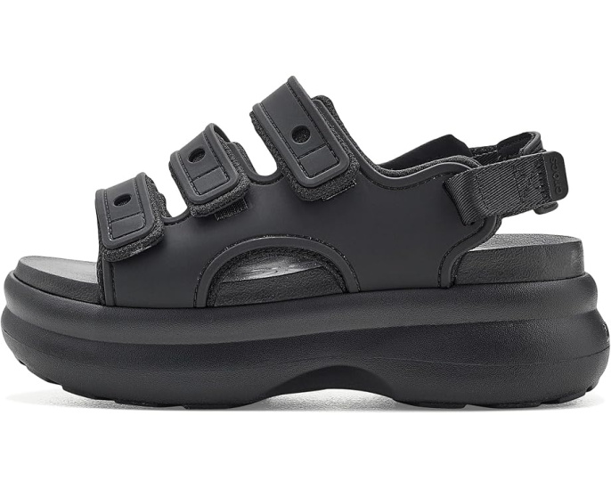 Босоножки Crocs Soho Sport Platform на платформе с тремя ремешками